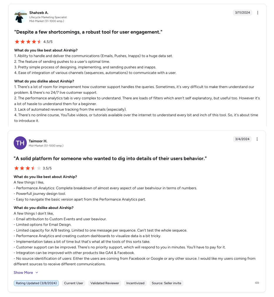 airship email automation platform