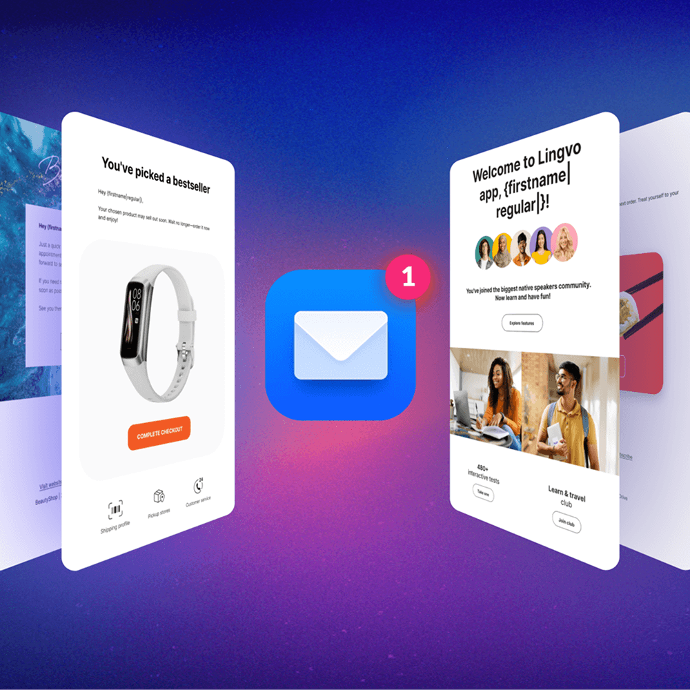 Start your journey to personalized email marketing